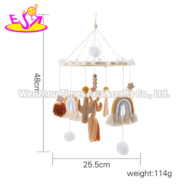 Boho Hanging Music Rainbow Baby Mobile Toys for Girl and Boy W08K369