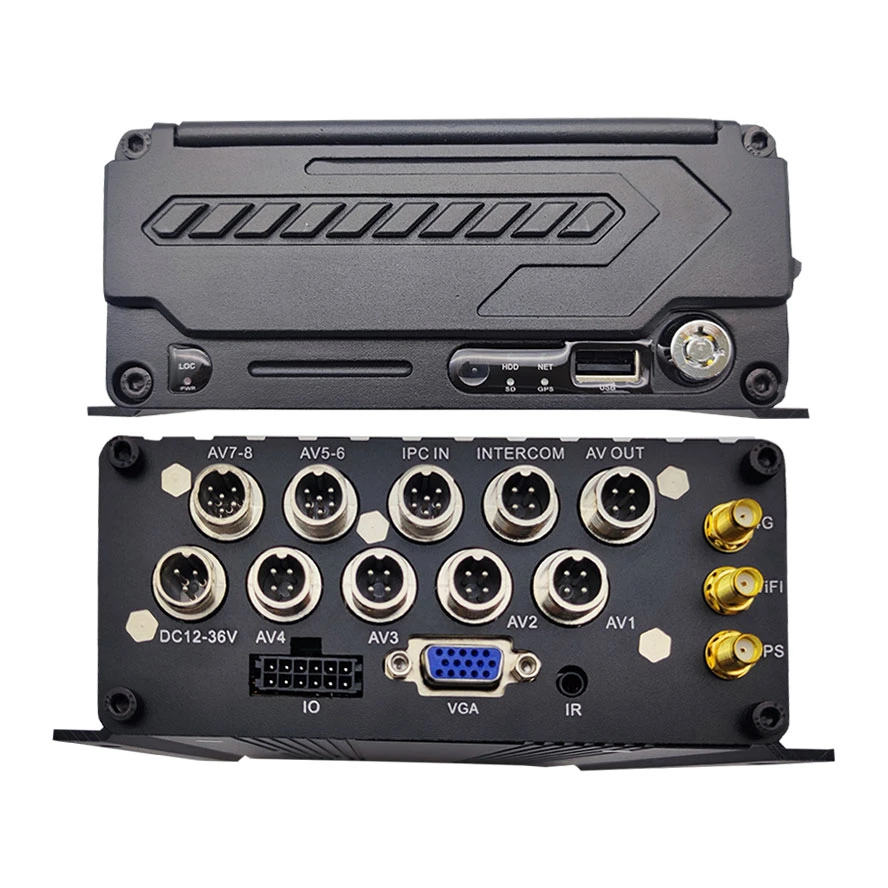 FL & OEM 8CH GPS WiFi Mdvr 8CH 720p Mobile DVR Vehicle with Removable HDD Pocketcar Bus Truck Vehicles Camera Recorde