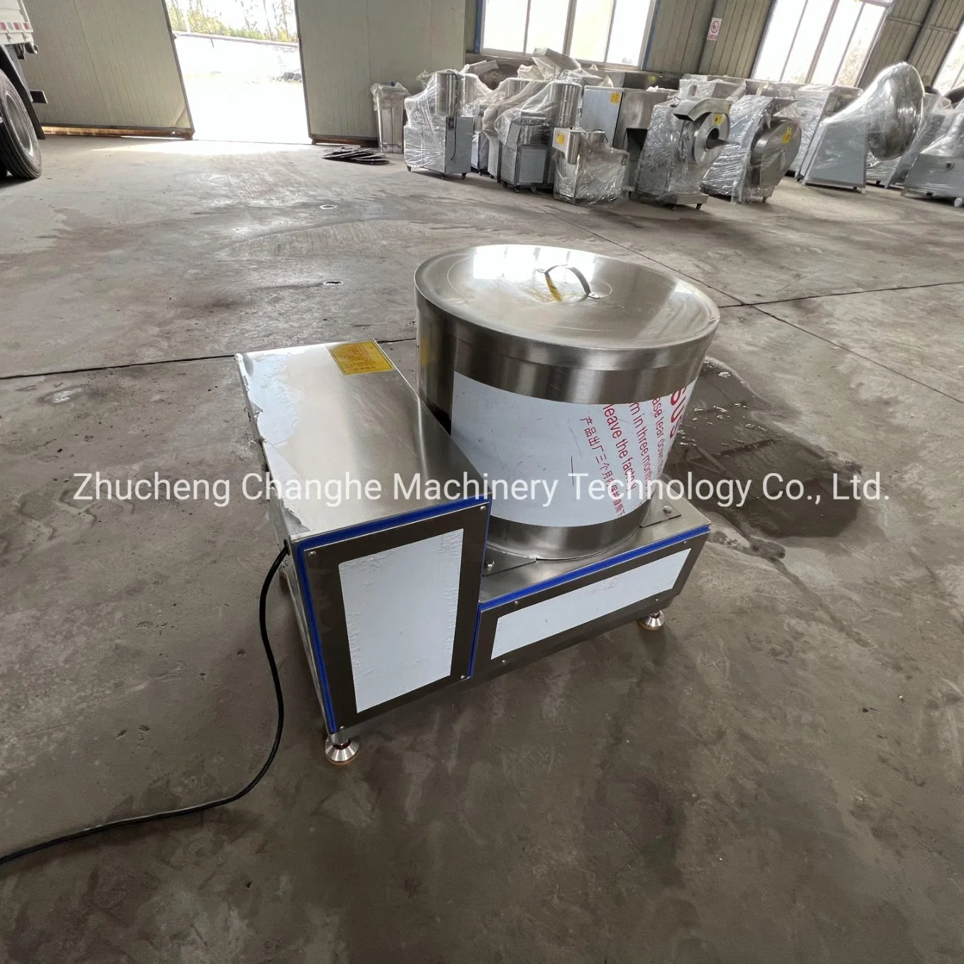 French Fries Deoiling Centrifugal Dehydrator Machine Food Dewatering Machine