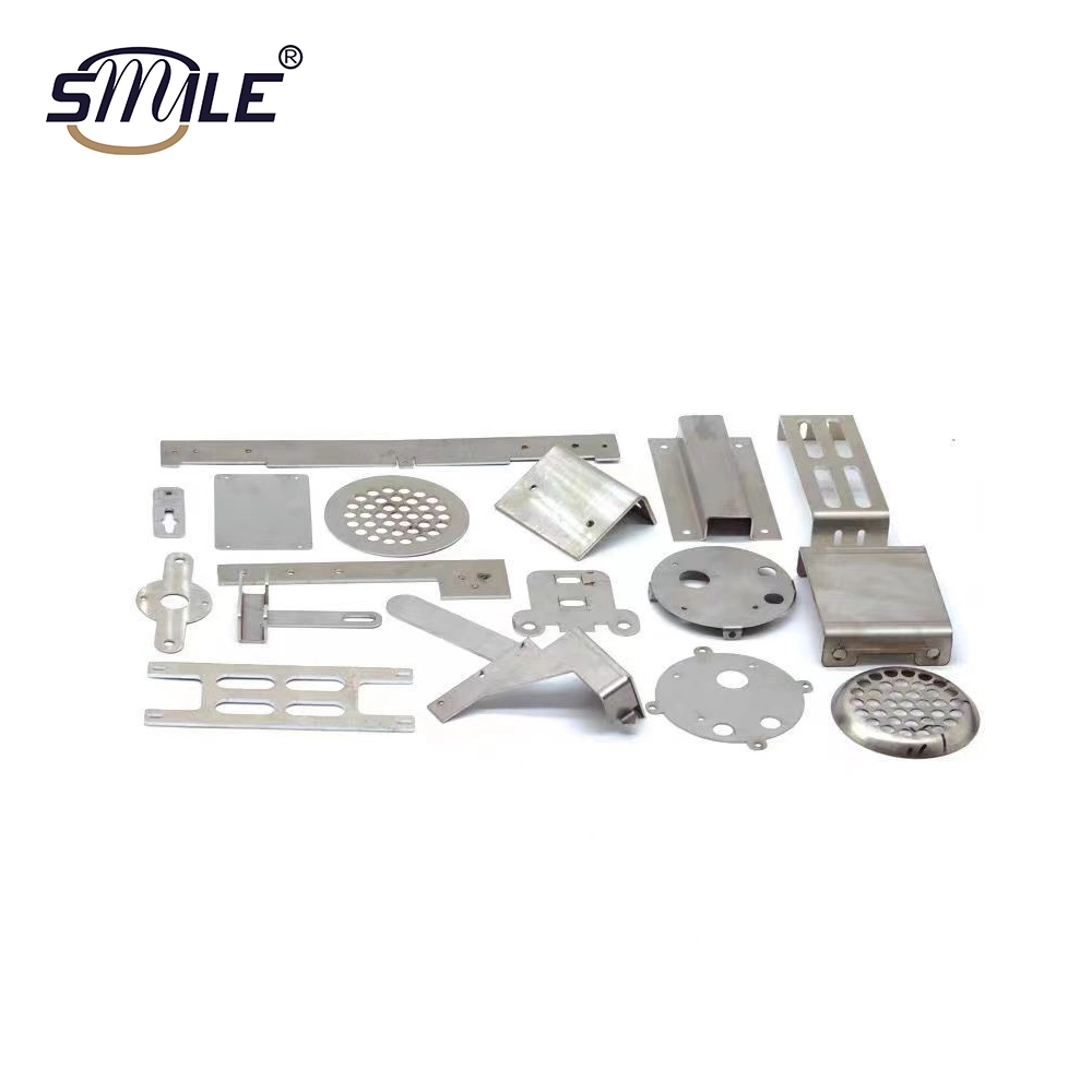 Smile OEM Custom Bracket Aluminum Stainless Steel Precision Sheet Metal Processing Bending Welding Part Electronic / Medical