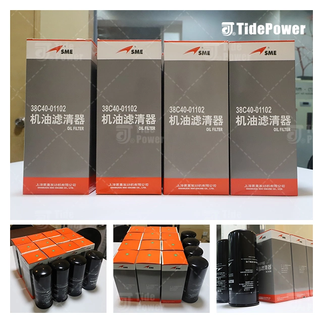 Shanghai pyme Mhi Mitsubishi piezas del motor S6r S6r2 S12r S16r S12r-Pta-C S12r2-Pta2-C A S12r2-Ptaa2-C2-C Ptaa Pta2-C by pass cartucho de filtro de aceite de derivación 38c40-02102