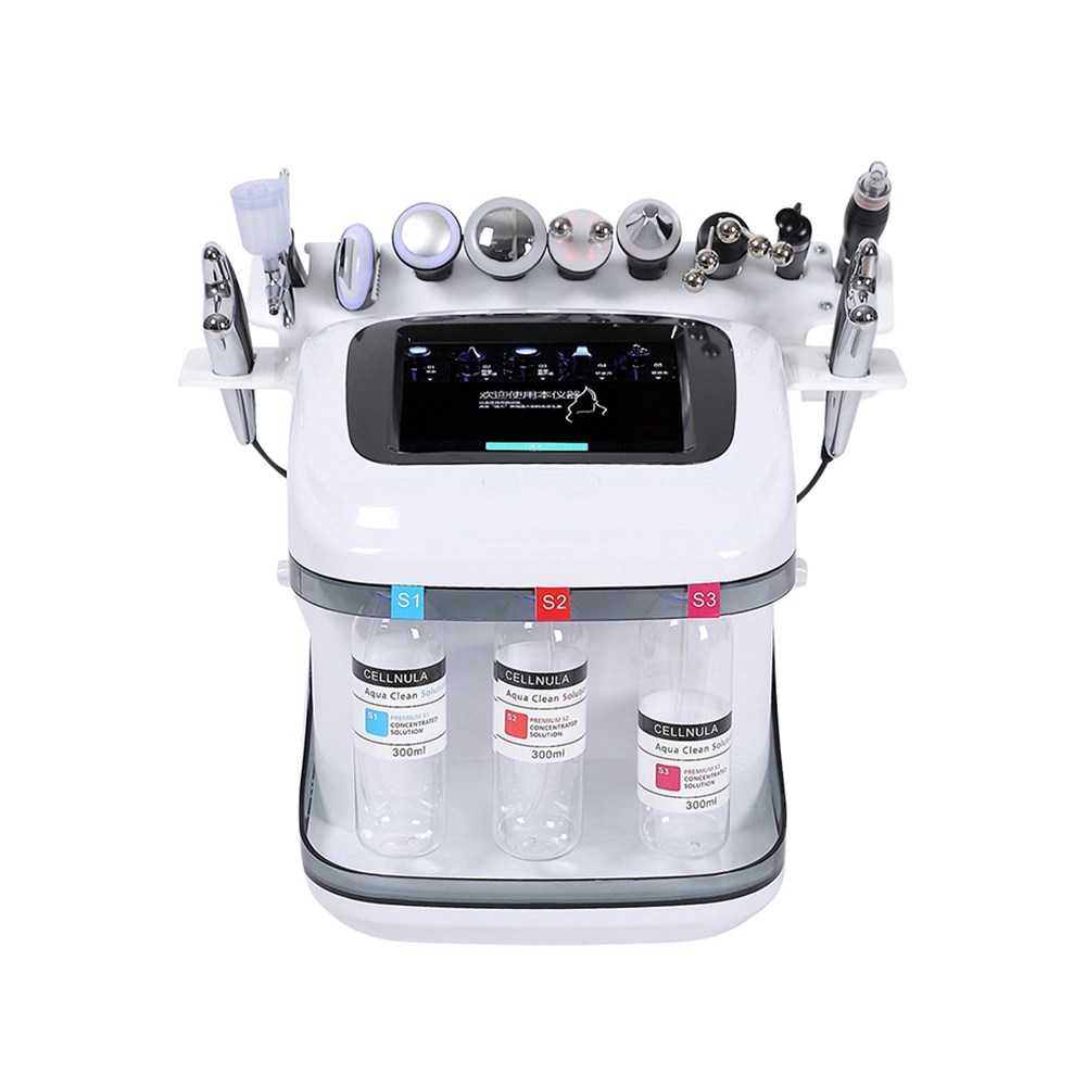 10 em 1 Multifunctional Hydra Bubble Skin Beauty Oxygen facial Limpeza Aqua Peeling Hydro Microdermabrasion Machine