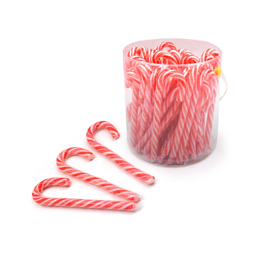 Strawberry Flavor Two Color Cane Hard Candy