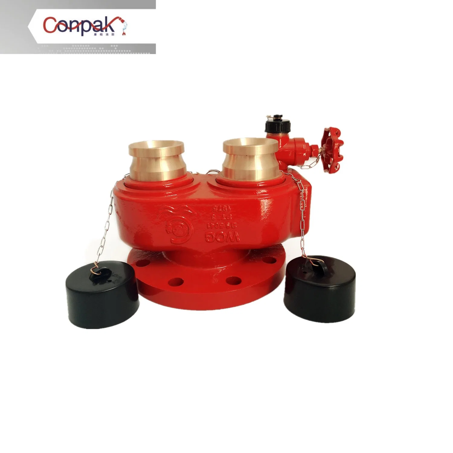 China Supplier Fire Water Power Fire Hydrant Breeching Inlet Valve