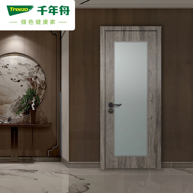 Wholesale/Supplier Price OEM Waterproof Modern Flush Wooden Room Door PVC Interior Wooden Doors