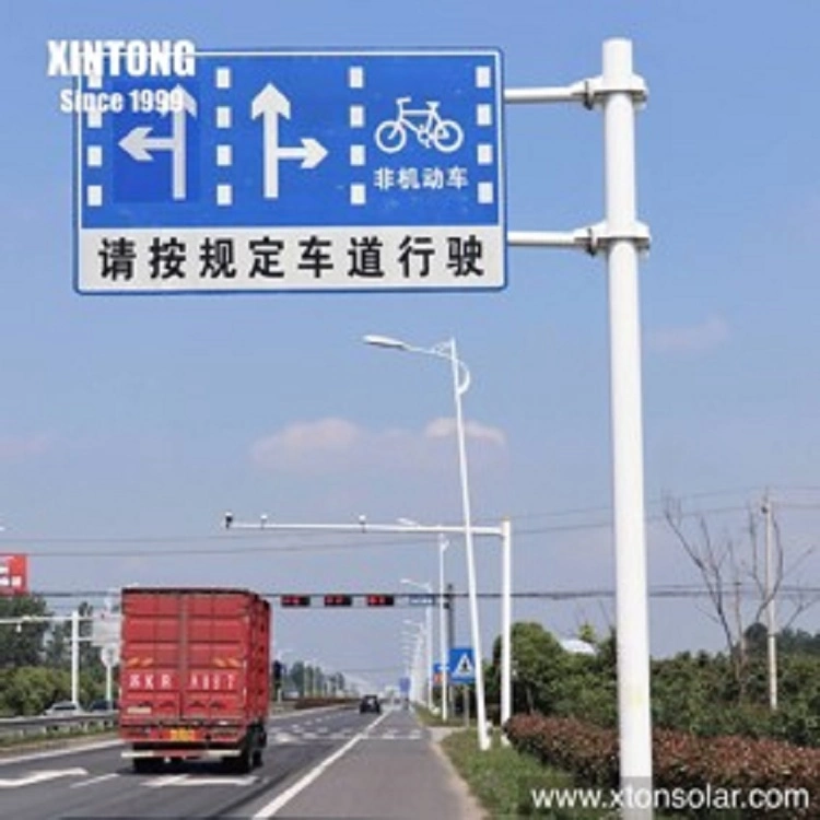 Xintong Road 60mm plástico Advertencia Triángulo LED Precaución tráfico en la placa Firmar nuevo