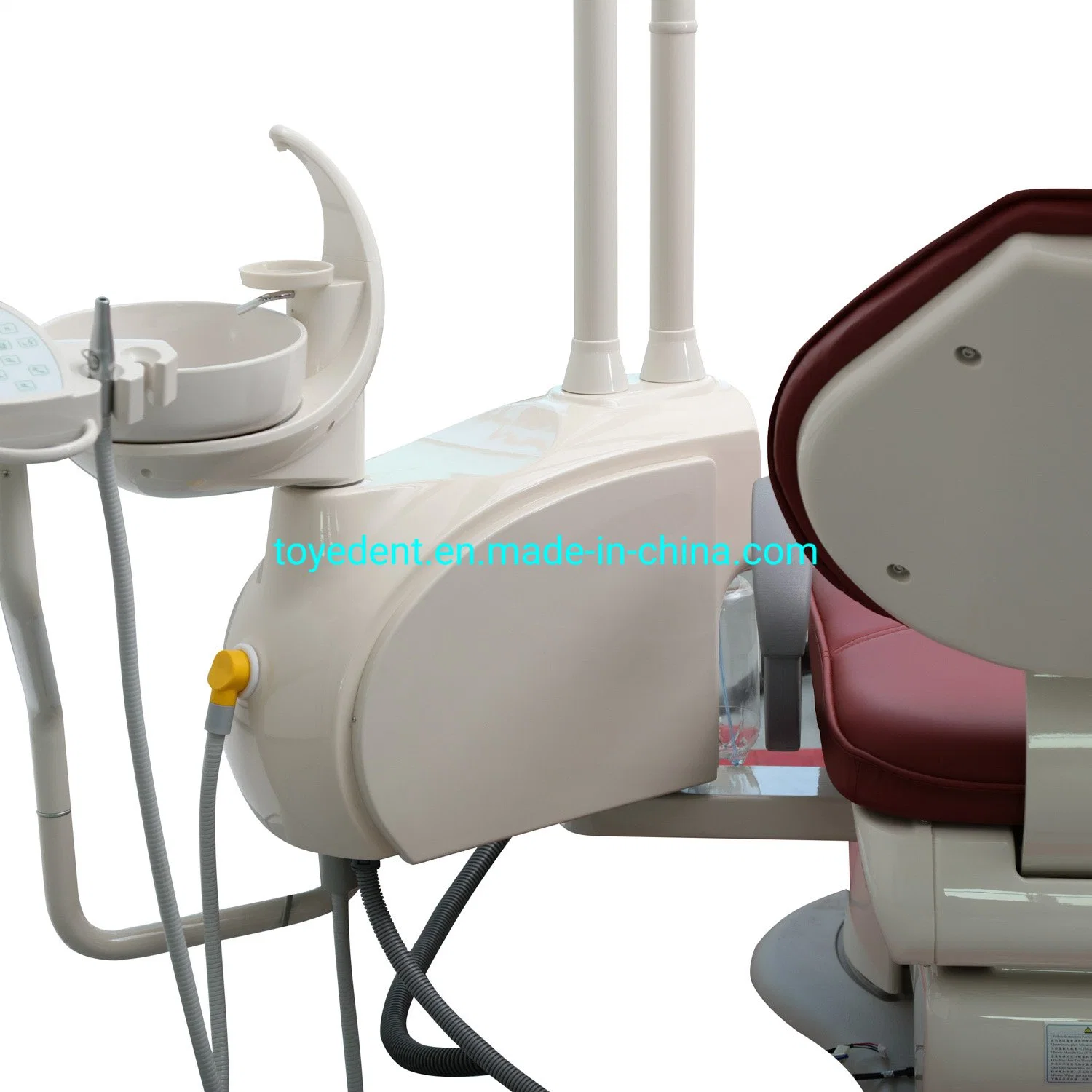 Silla Dental integral Piso de la unidad de pie con carro móvil