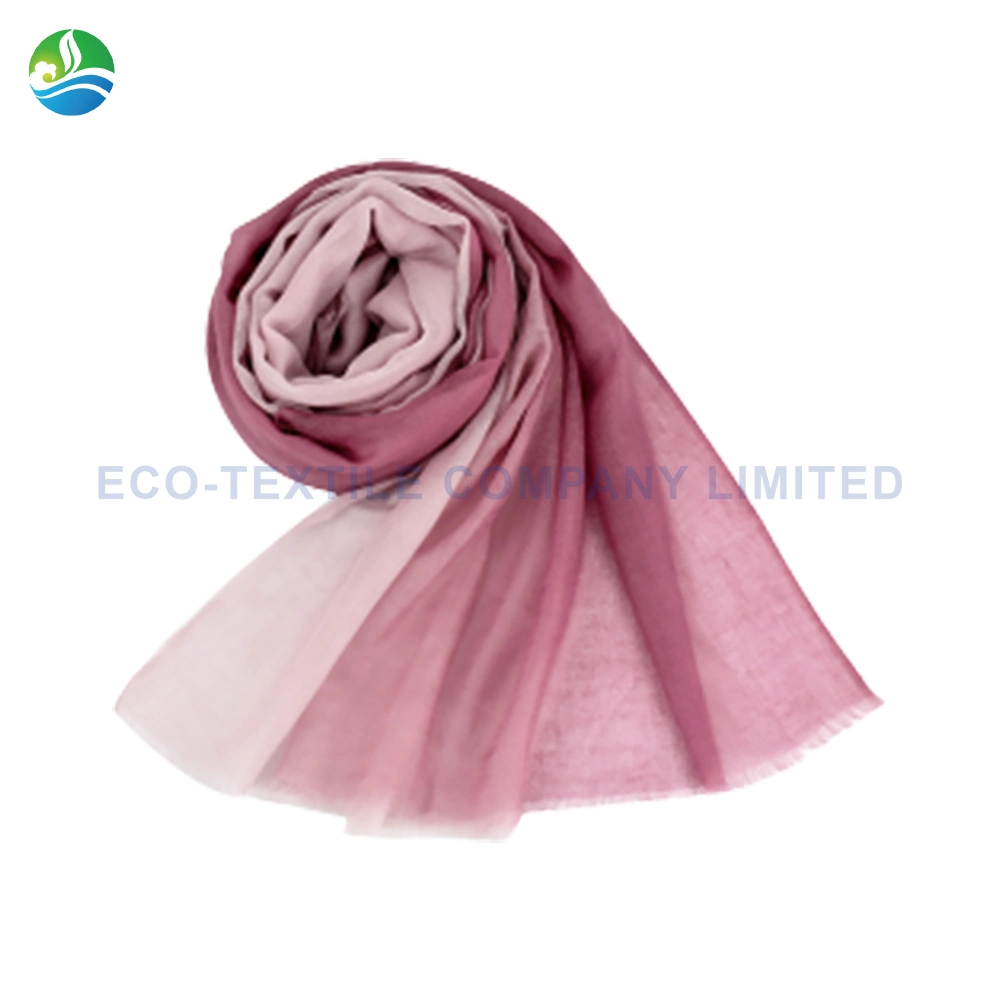 Spring/Automn/Winter Fashion Solid Gradient Color Wool Yak Hair Lady Skin Friendly Scarf