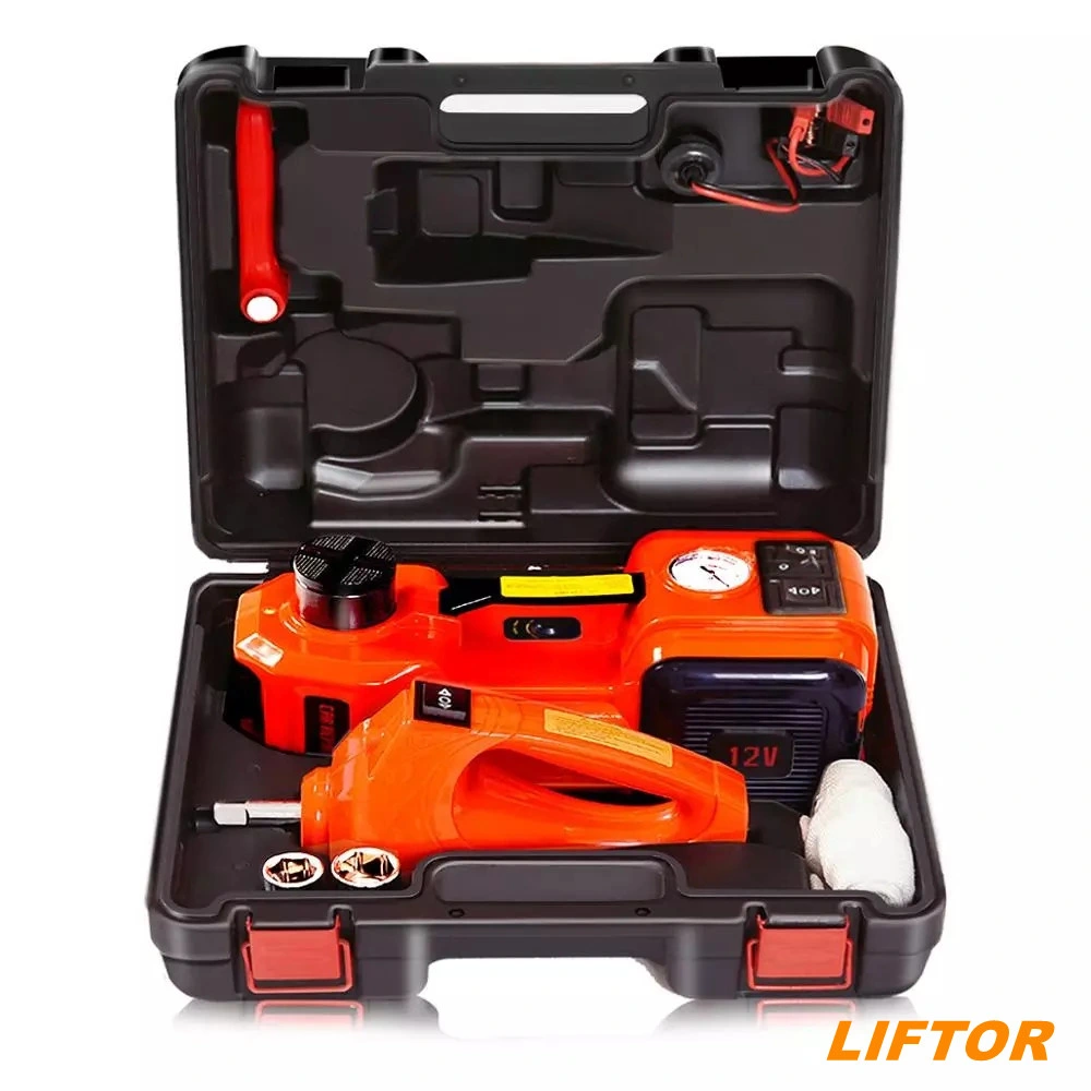 Liftor 2ton 3ton 5ton 10ton 12V Mechanical Screw Hydraulic Bottle Jack Electric Poratable Car Floor Air Jack Stand Hand Tool Supplier for Tire Replacement