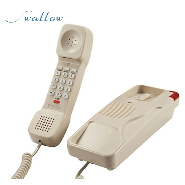 Cheap Hotel Telephone Phone for Star Hotels with Customized Logo or Brand Swallow