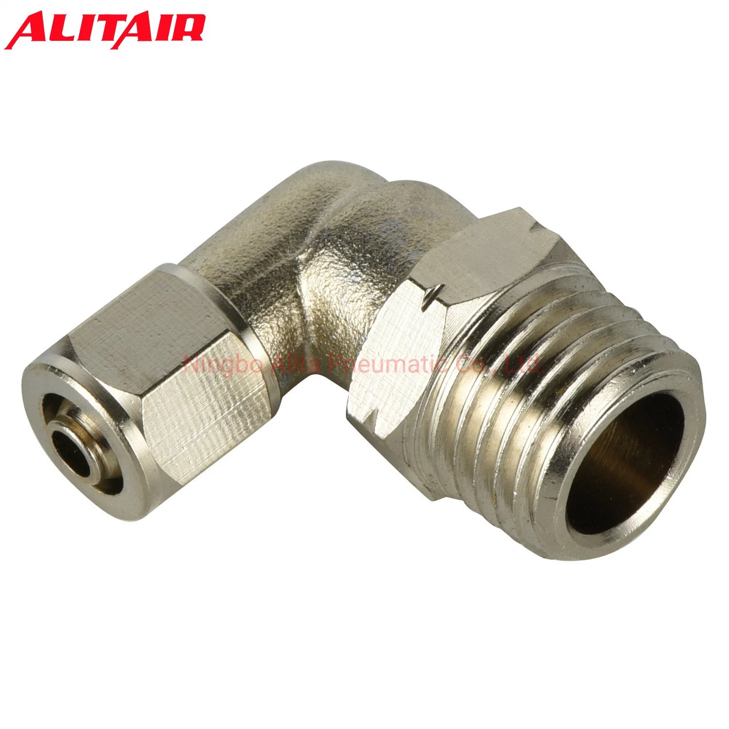 Bsp Polycarbonate Pipe Connector Plastic One Touch Quick Connect Push-in Air Tube Pneumatic Fitting