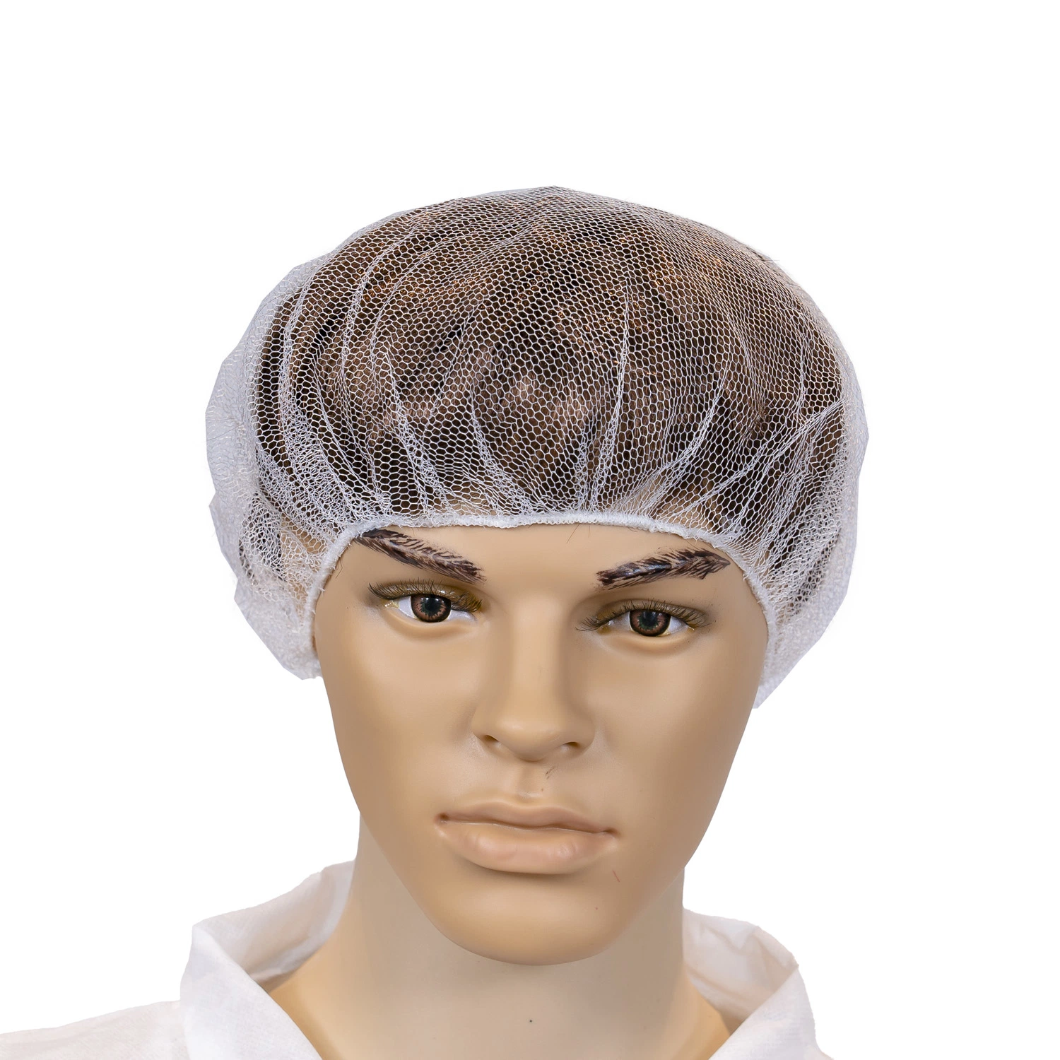 Disposable Nylon Cap Black Nylon Hair Nets 18"