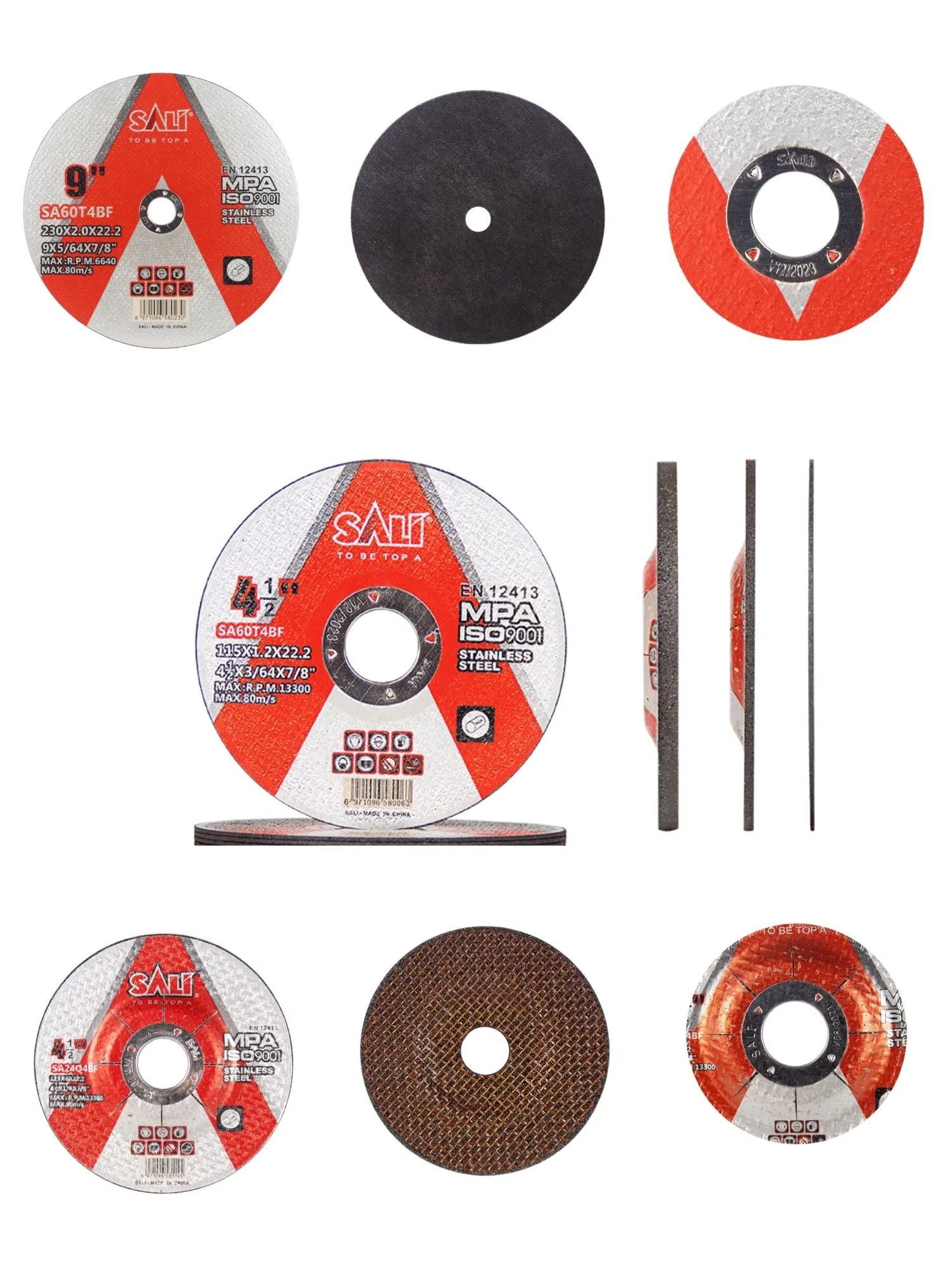 Sali 4inch 107*1.0*16mm Professonal Quality Stainless Steel Cutting Disc