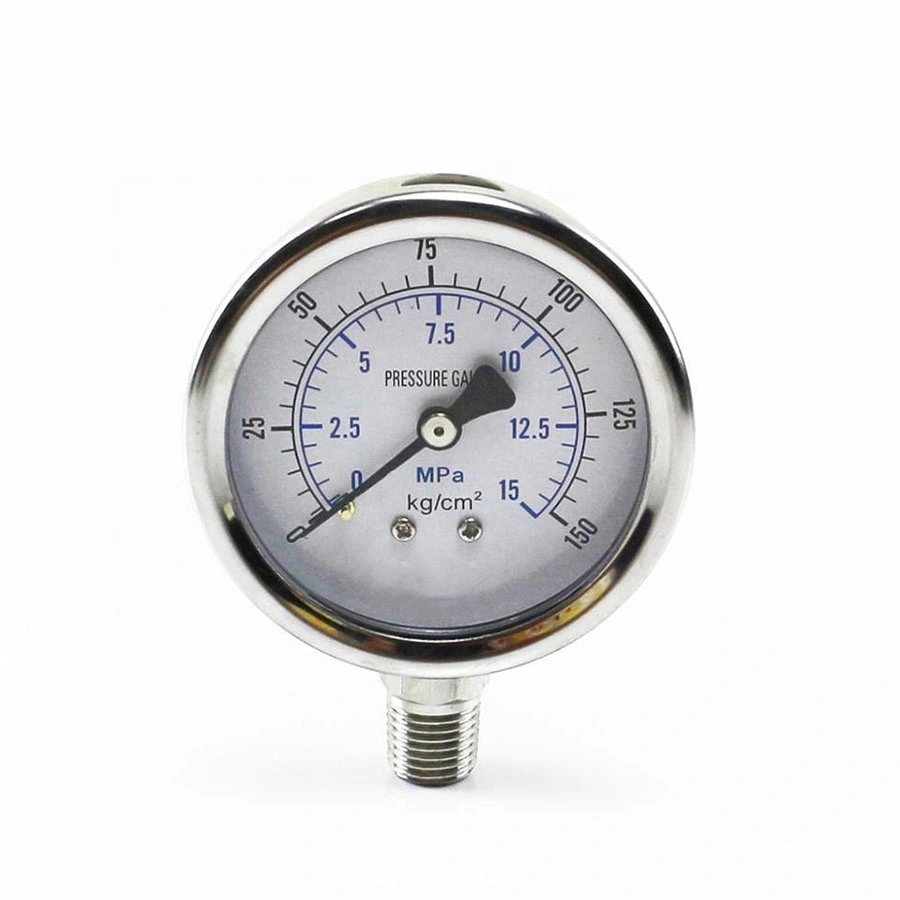 Stainless Steel Hydraulic Safe Gauge Pressure Gauge