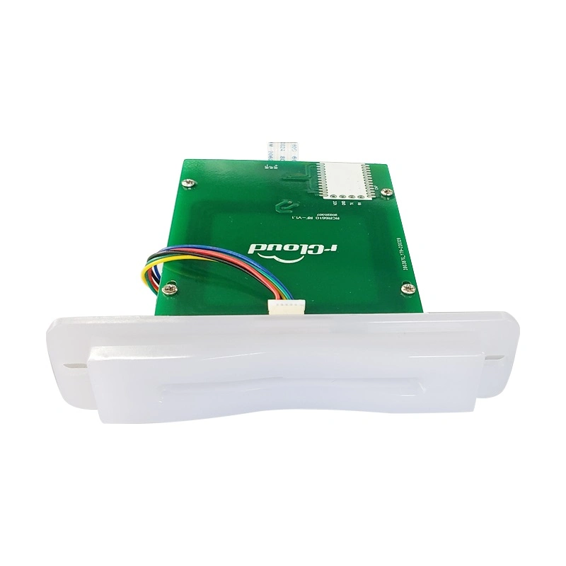 Lector de tarjetas RFID mini de largo alcance con RGB Light USB RS232 Interfece