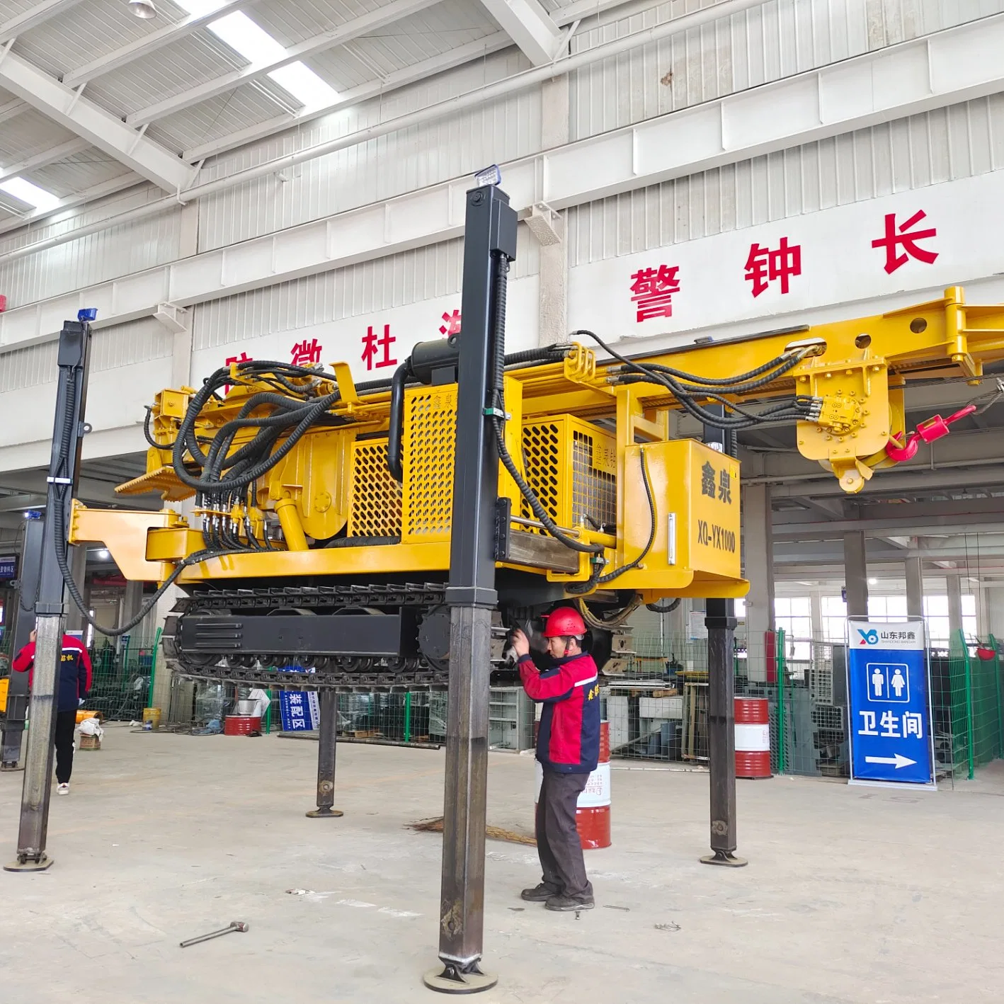 Professional Caterpillar Hydraulic Geological Diamond Exploration Core Drilling Rig