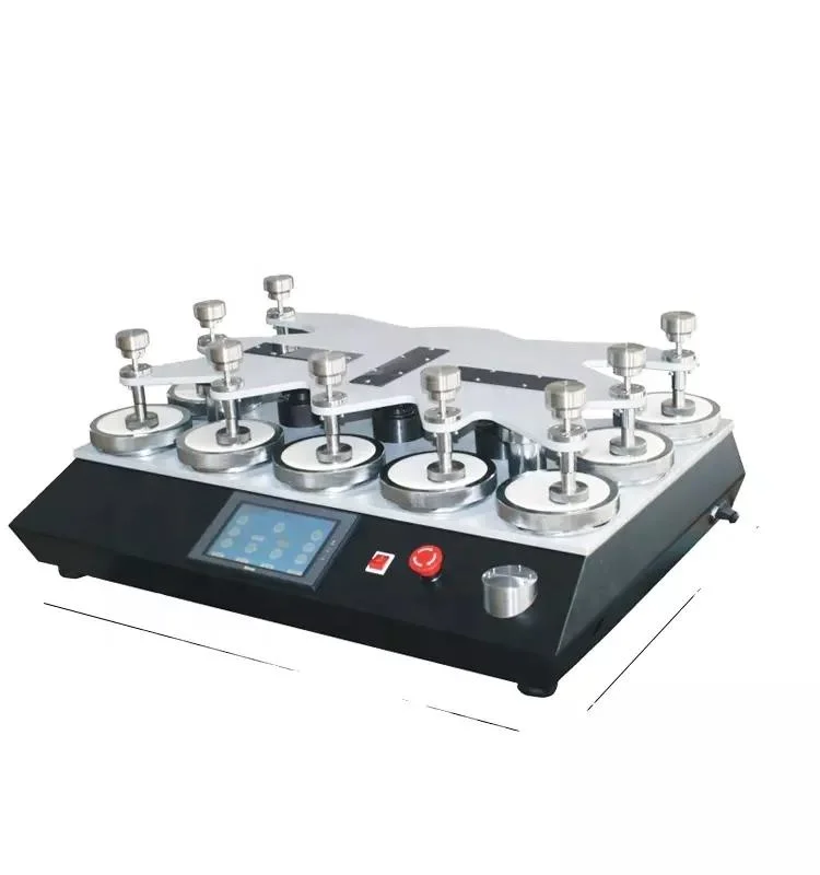 ISO12947 ISO12945 9 Heads Martindale Pilling Abrasion Testing Instrument