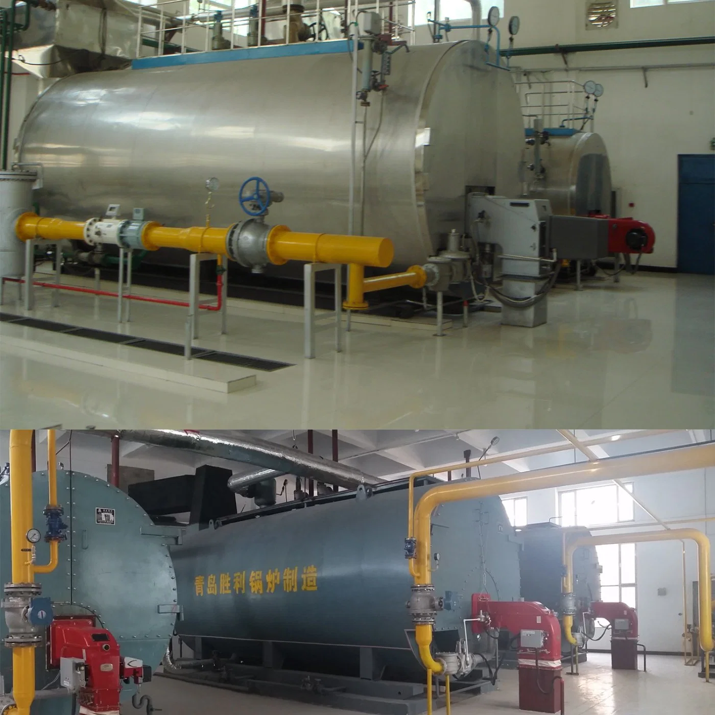 Quickly Installed Low Pressure Gas Oil Steam Boiler