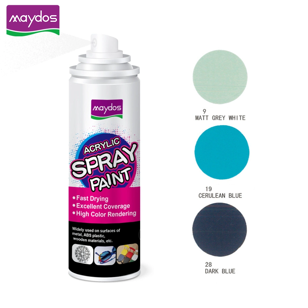 Maydos Waterproof Auto Aerosol Spray Paint Super Anti-Color-Fading