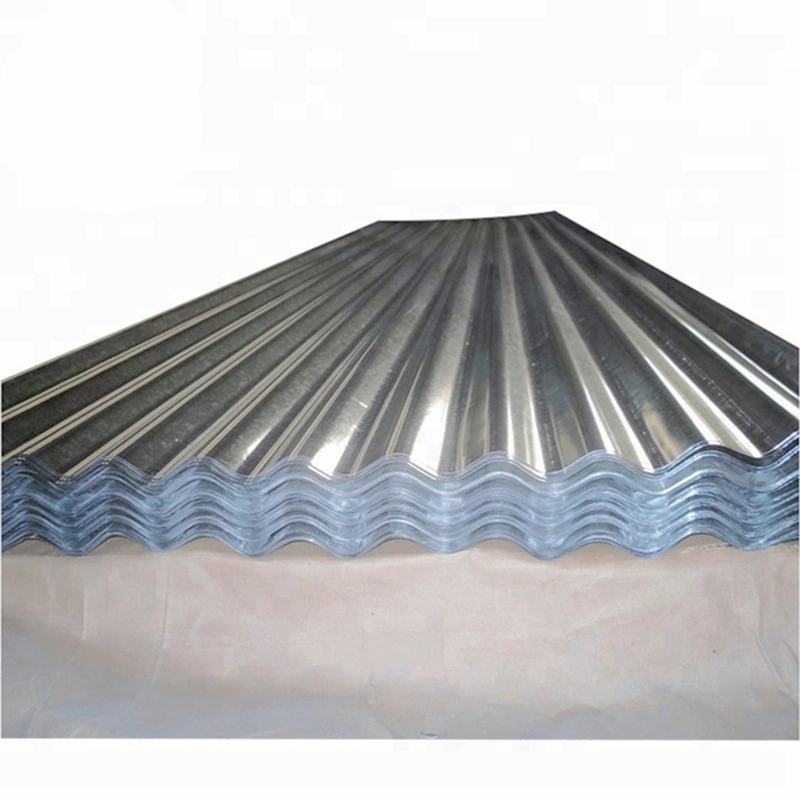 Chapa de acero galvanizado de alta calidad corrugada Gi/ Chapa galvanizada de techo Precio del metal