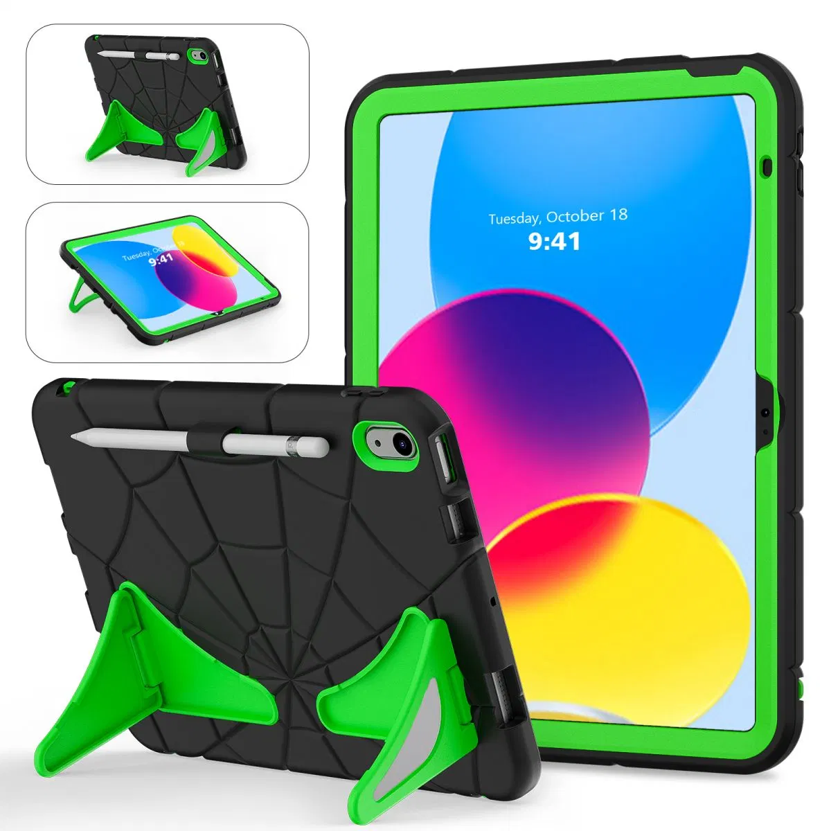 Spiderman Tablet Case Silicone PC Cover for iPad 10