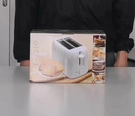 Cocina Comercial personalizada 2 rebanadas de pan de tostado eléctrico automático Tostadora emergente