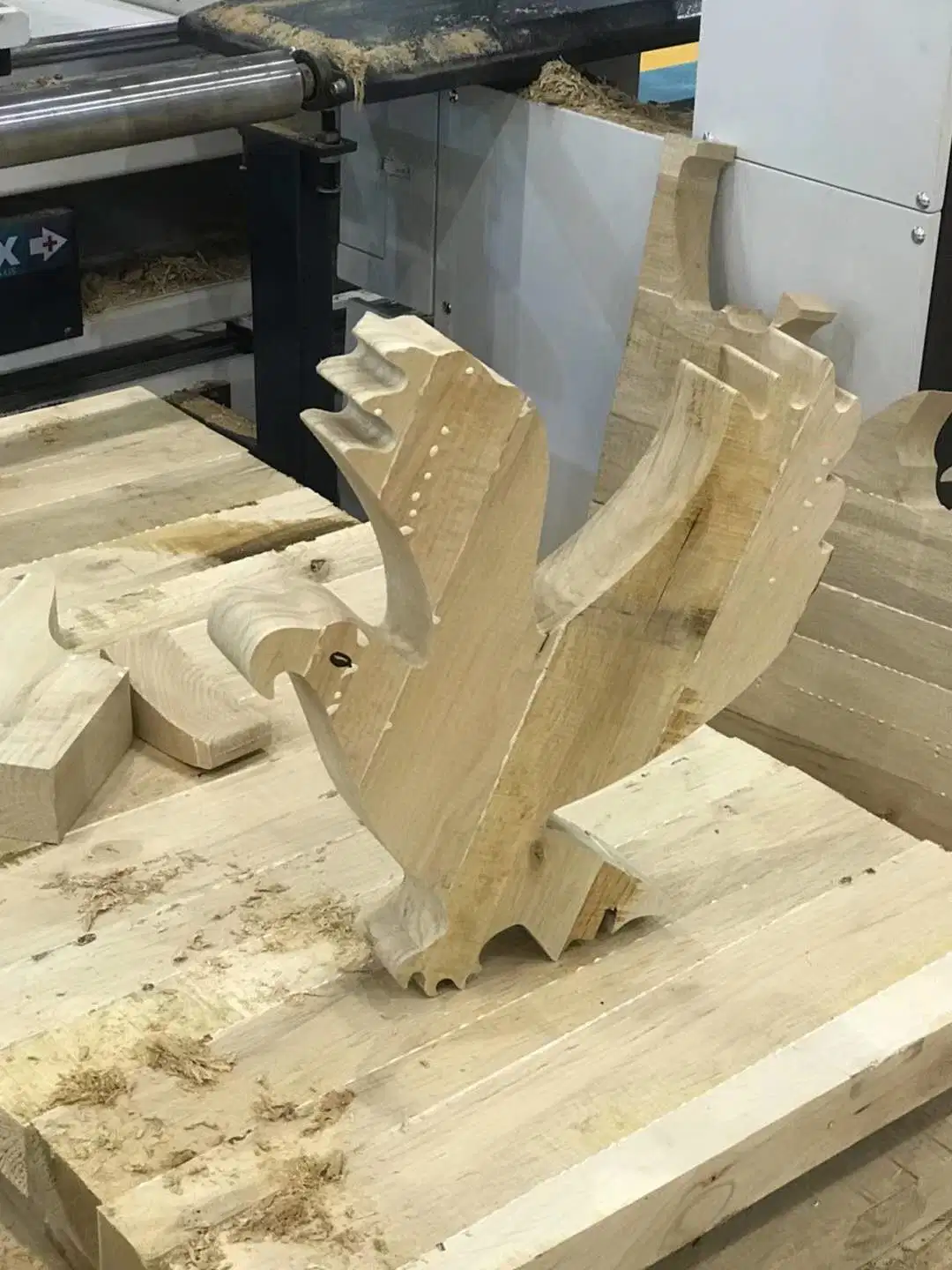 Máquina de grabado para Maquinaria de Madera sólida Router CNC