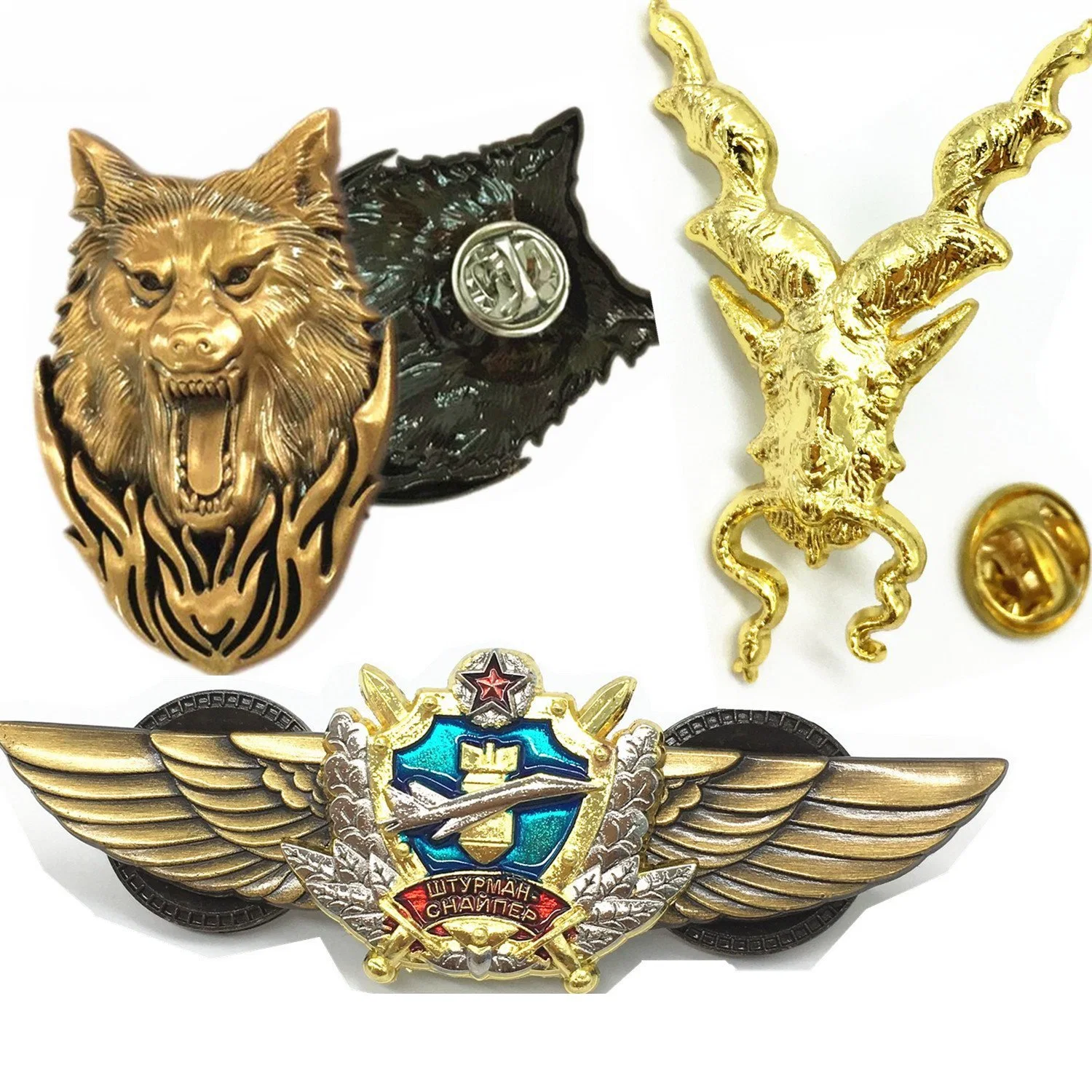 Vente en gros logo personnalisé broche de dessin animé ensemble vêtements Veste Accessoires bricolage Badge de broche de lapin en émail souvenir d'artisanat métallique