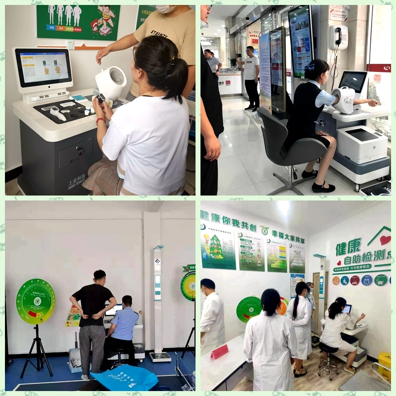 Medical Kiosk Scale Weight with Blood Test Smart Fat