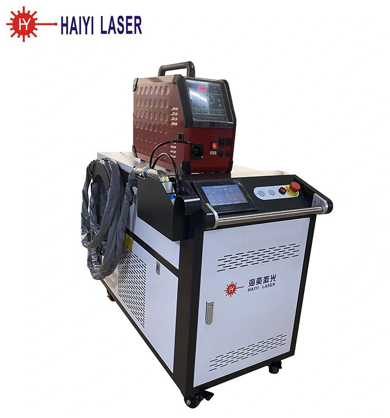 1000W-1500W Hand Held CNC Laser Welding Machine with Swinging Head and Automatic Wire Feeding System