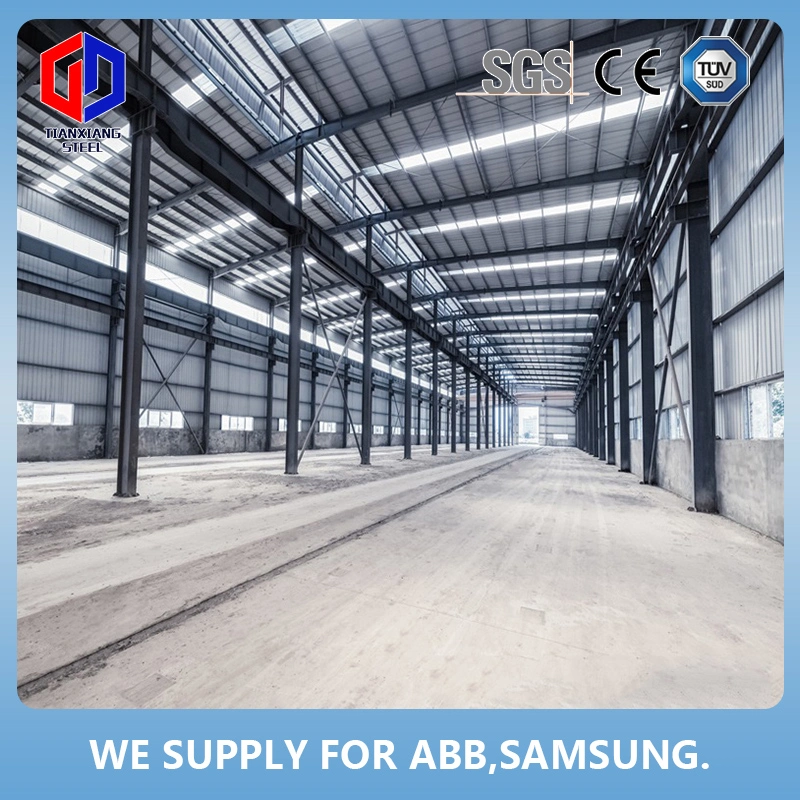 Pre-Engineer Steel Structure Building / Metal Steel Warehouse Construction