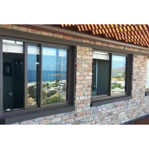 Aluminum House Window Metal Window Low-E Glass Sliding Windows Aluminium Window