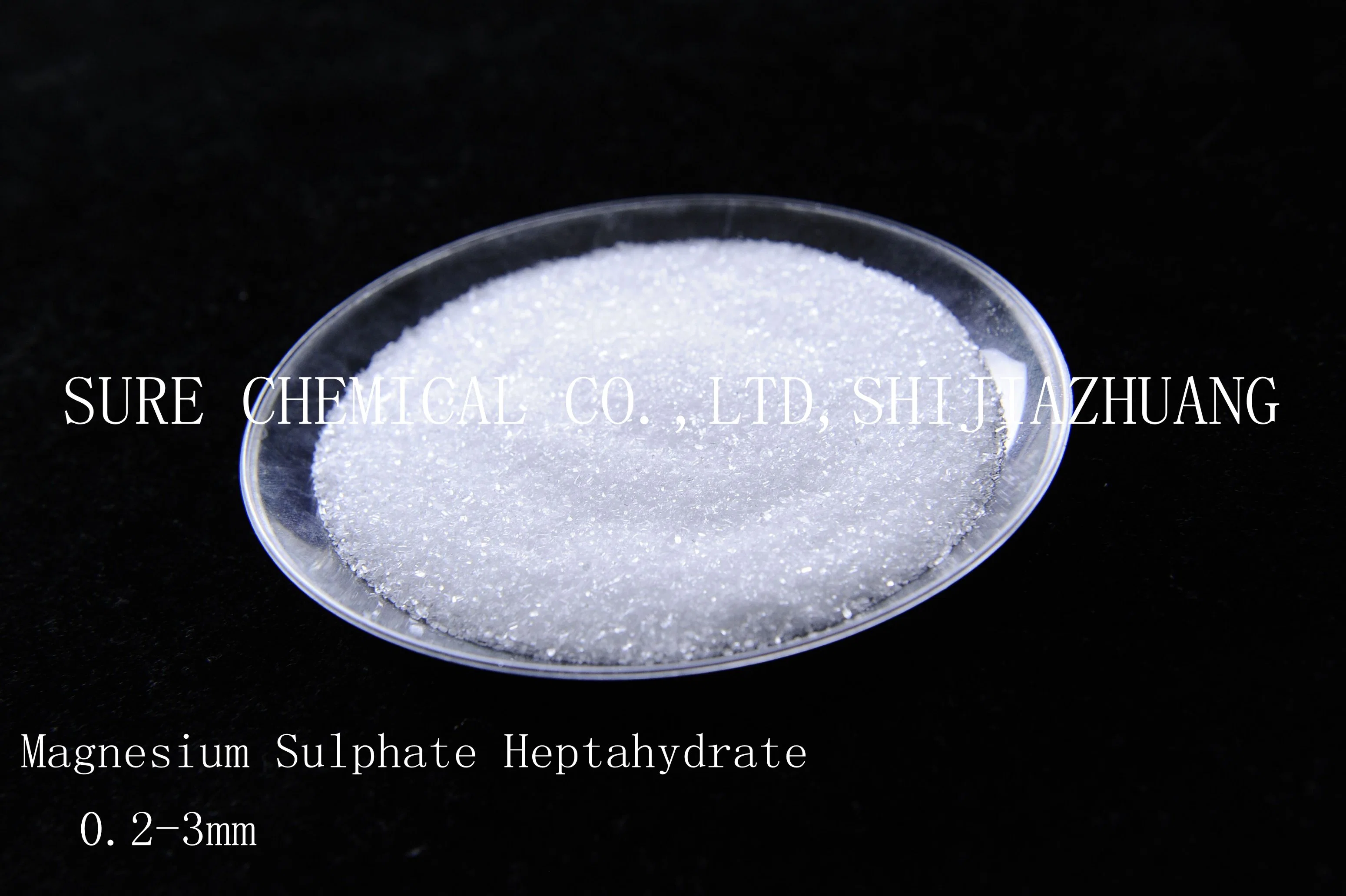 Tech Grade 99% Magnesiumsulfat Heptahydrat für Leder, Sprengstoffe und Papier CAS 10034-99-8