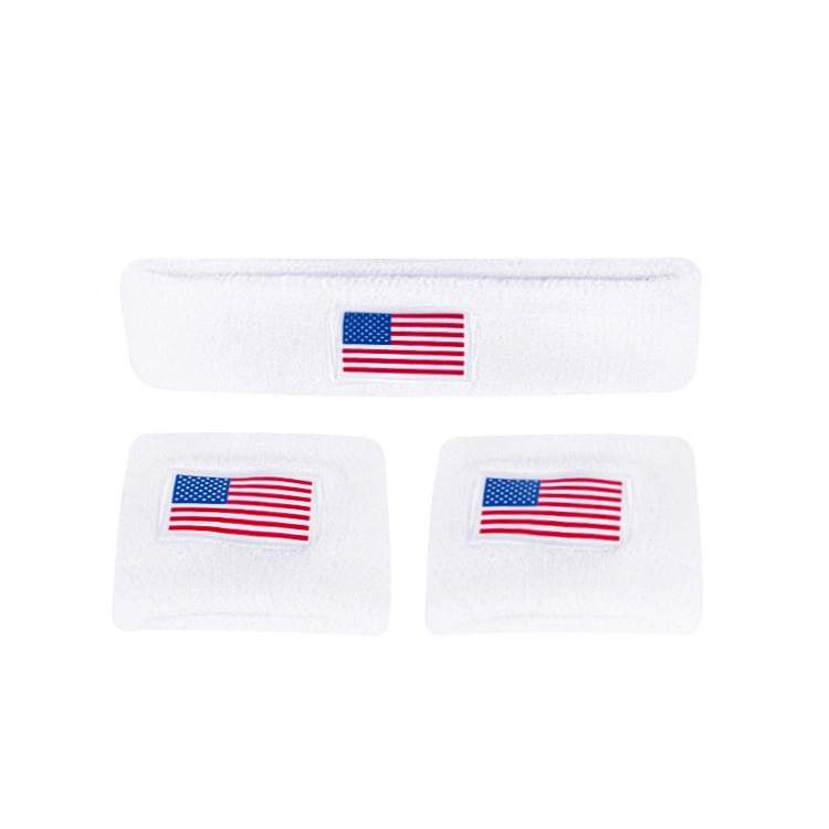 High quality/High cost performance  Custom Headband Wristband Set for Promotion