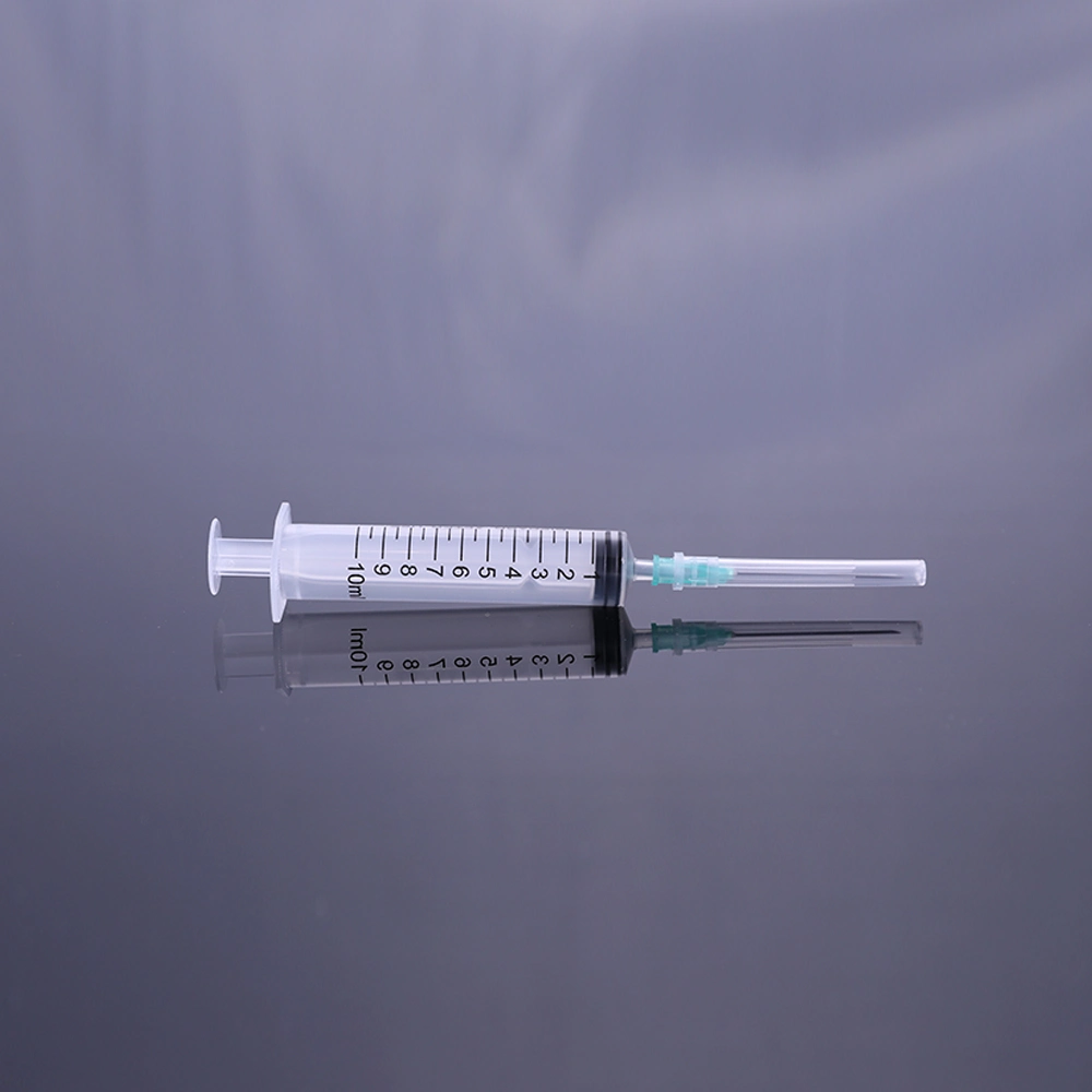 Steroid Irrigation Injection Plastic Luer Lock Slip Plastic Medical Disposable Syringe with Hypodermic Needles