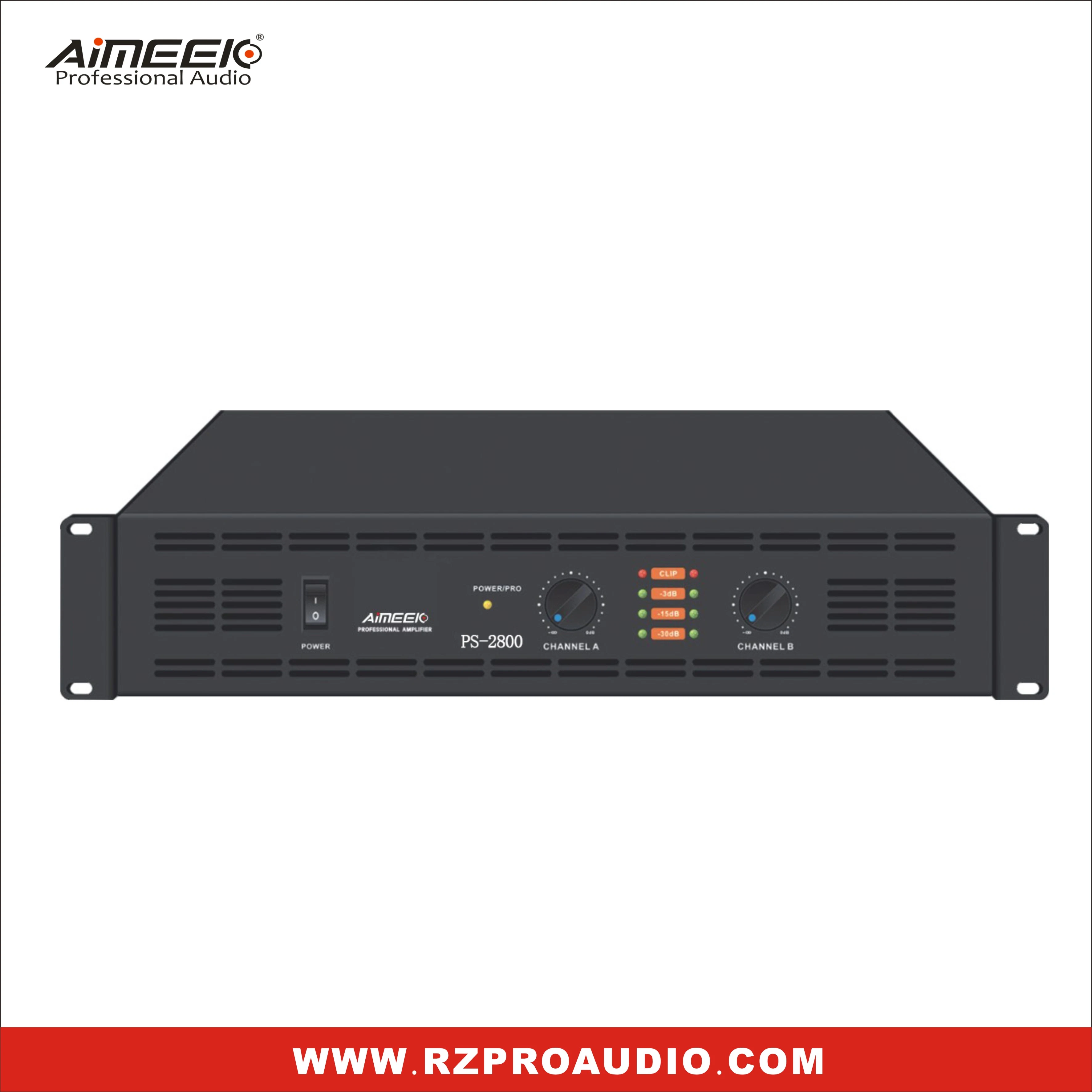 High quality/High cost performance OEM 80V Aimeek PRO Audio Stage High Power Amplifier