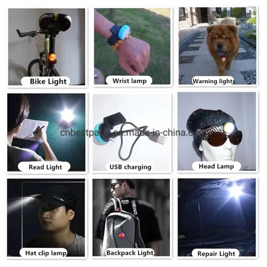 140mAh Rechargeable LED Sports Arm Light Safety Bicycle LED Light