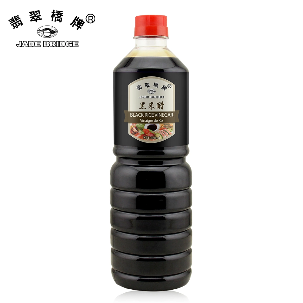 1000 ml OEM Prix usine Jade Bridge vinaigre de riz noir Pour les supermarchés