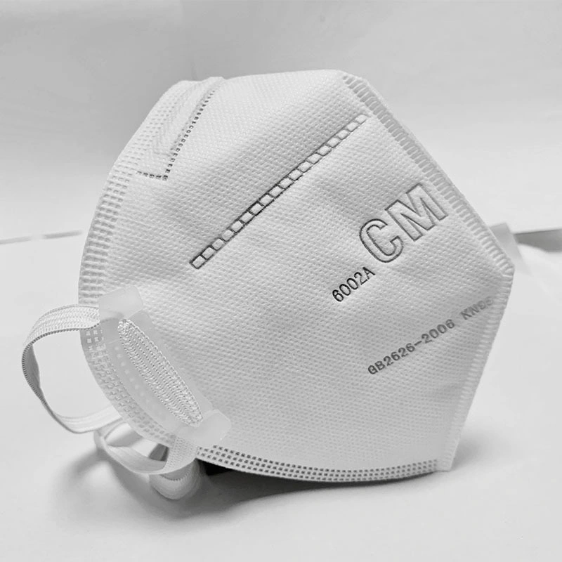 5 ply jetables KN95 masque respirateur N95 avec ce GB2626-2006 Protecteur facial