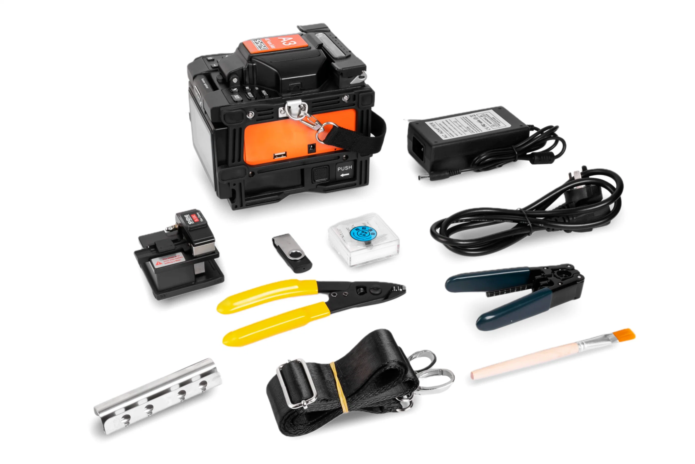 FTTH Fiber Fusion Splicer ferramenta de fibra óptica Shinho Multi-funções Máquina de União de soldadura 7 segundos Máquina de União de soldadura