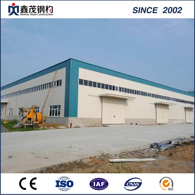 Movable Prefabricated Steel Frame for Industrial Warehouse (Steel Structure Building)