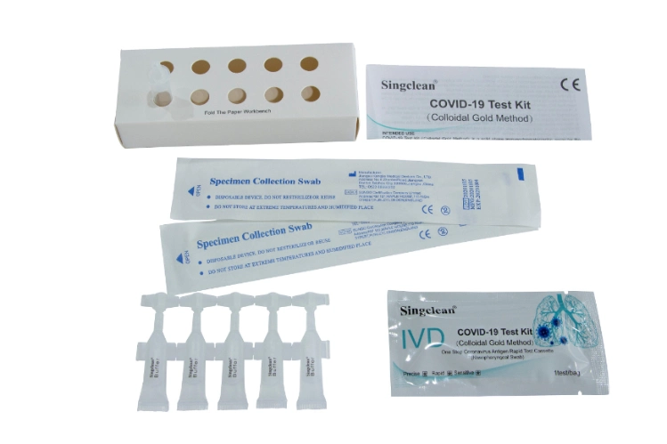 Singclean AG Swab Test Kit Ab Antibody Detection Blood