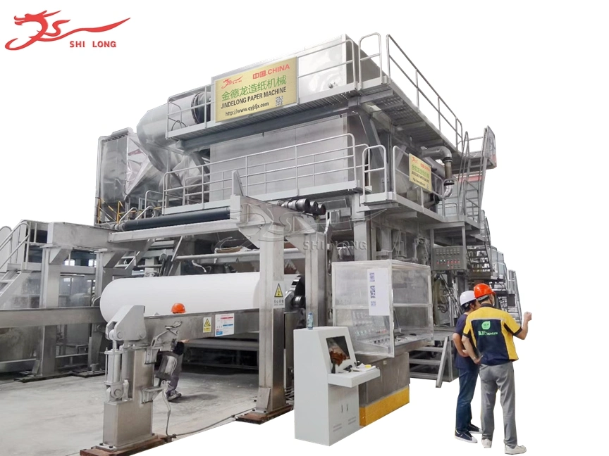 Large Capacity High-Speed Crescent Toilet Paper Machine Jumbo Roll Paper Production Machinery