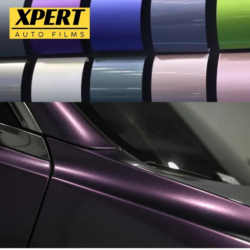 Xpert Matte Finish Auto-adhésif Hydrophobe Vinyle de Protection contre les Abrasions Changeant de Couleur Ppf Garantie de 5 à 10 ans.