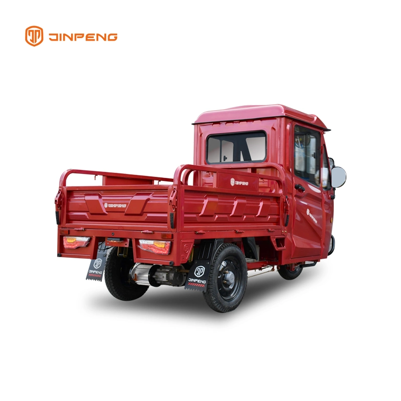 Jinpeng EEC Certificed Closed Cab Tricycle Closed Cabin Electric Tricycle Cargo