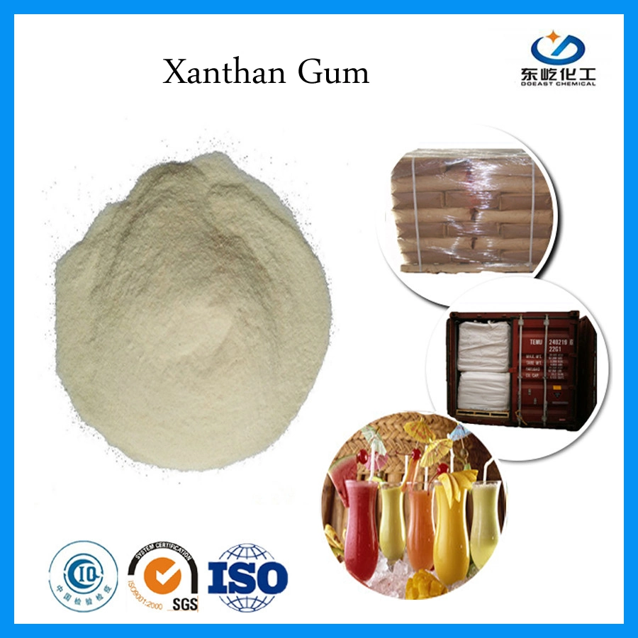 Juice Drinks Additive Xanthan Gum FDA Halal Certificated