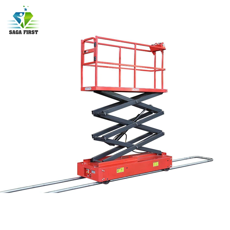 Semi Electrci Mini High quality Aerail Mobile Trolley Forklift with CE
