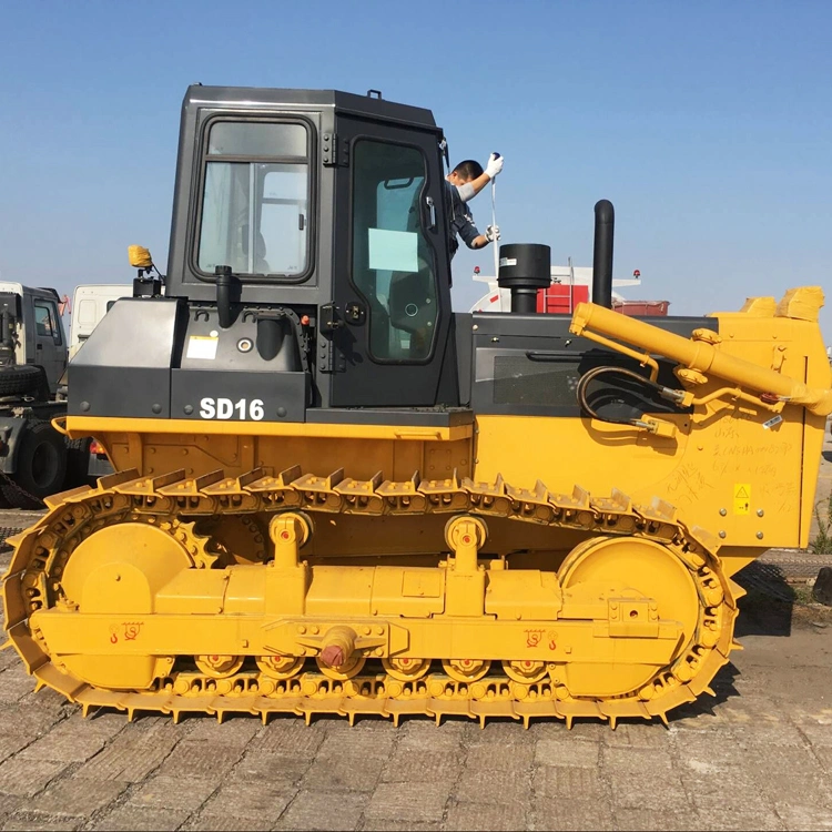 Shantui Good Condition Used for Sup-Swamp Dozer Tractor 160HP New Bulldozer with Multi-Attachment (SD16L)