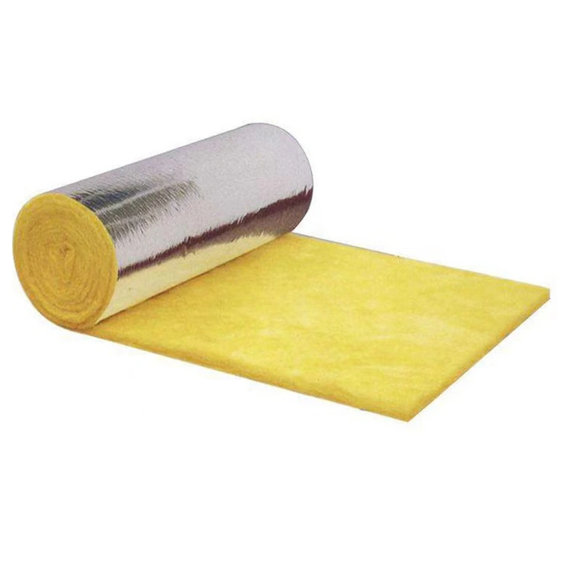 Insulation Aluminum Foil Ceramic High for Container House Split Solar Water Heater Single Side Laminate Roof of Glass Wool Roll