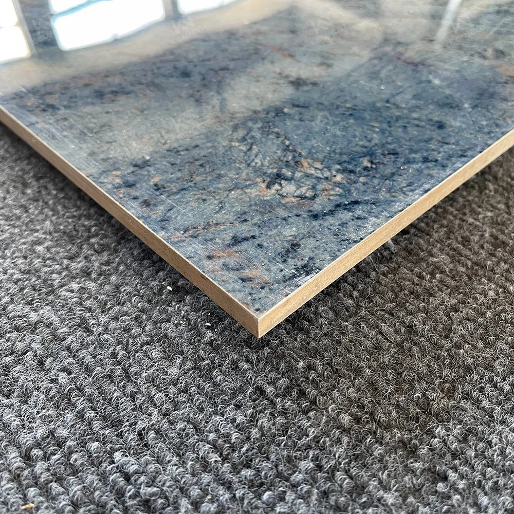 Porcelana em mármore com vidro polido 750X1500 Big Slab Ladrilhos de piso